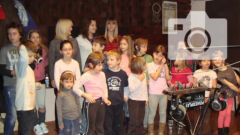Snimanje CD-a "Nasmijana dječja lica - pjesma, radost, tamburica"